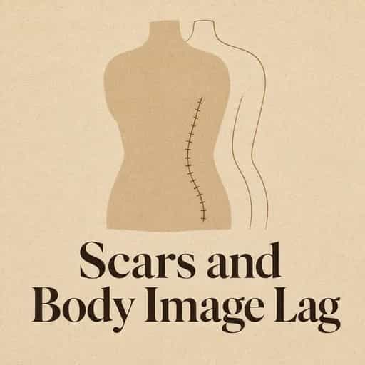 Buchcover von Scarring and the Body Image Lag