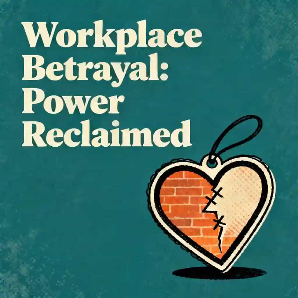Copertina del libro Workplace Heartbreak: Reclaiming Your Power After Betrayal