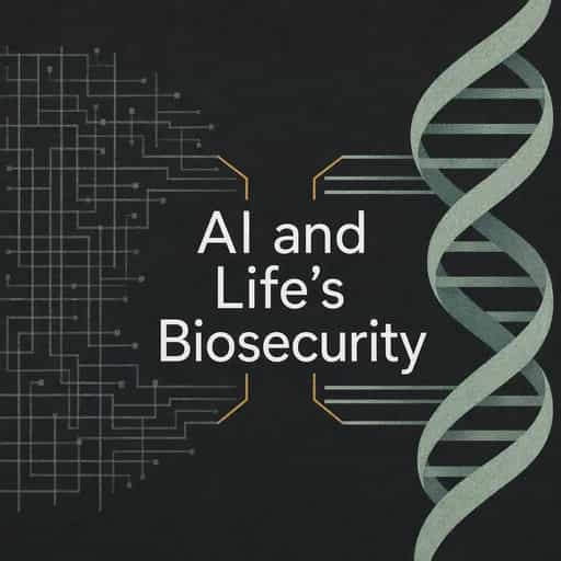 Copertina del libro AI and the Language of Life: A Biosecurity Framework
