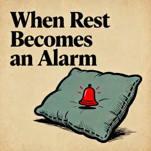 Capa do livro Why Rest Feels Like an Emergency