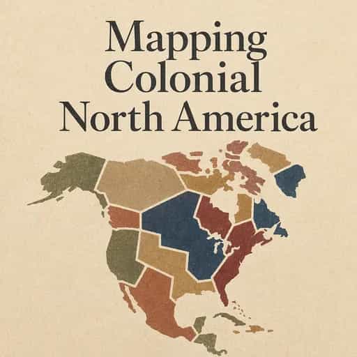 The Colonial Mosaic: Mapping North America book cover