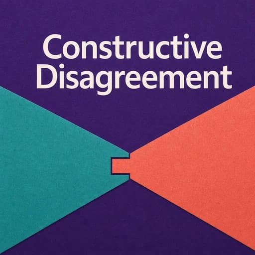 The Art of Constructive Disagreement: Overcoming Self-Censorship