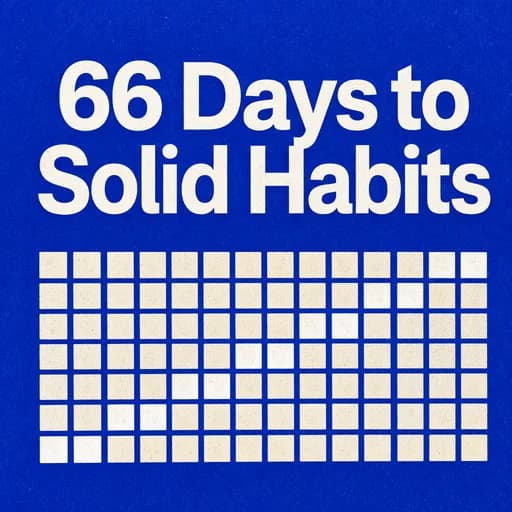 Building Habits: The 66-Day Reality and the 21-Day Myth
