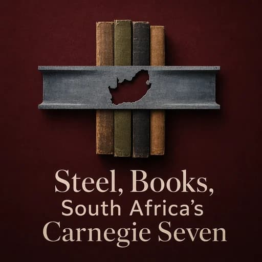 Steel, Books, and South Africa’s Carnegie Seven