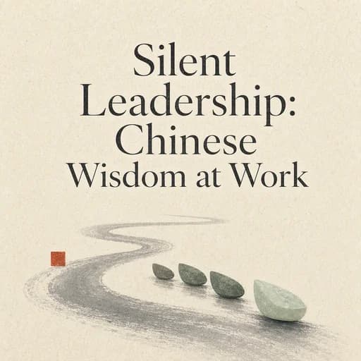 The Silent Leader: Chinese Philosophy in Business Management
