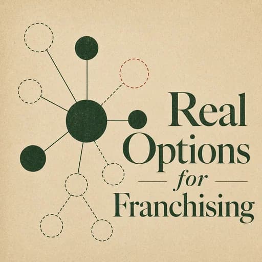 Franchise Consulting: The Real Options Strategy and Revenue Trends