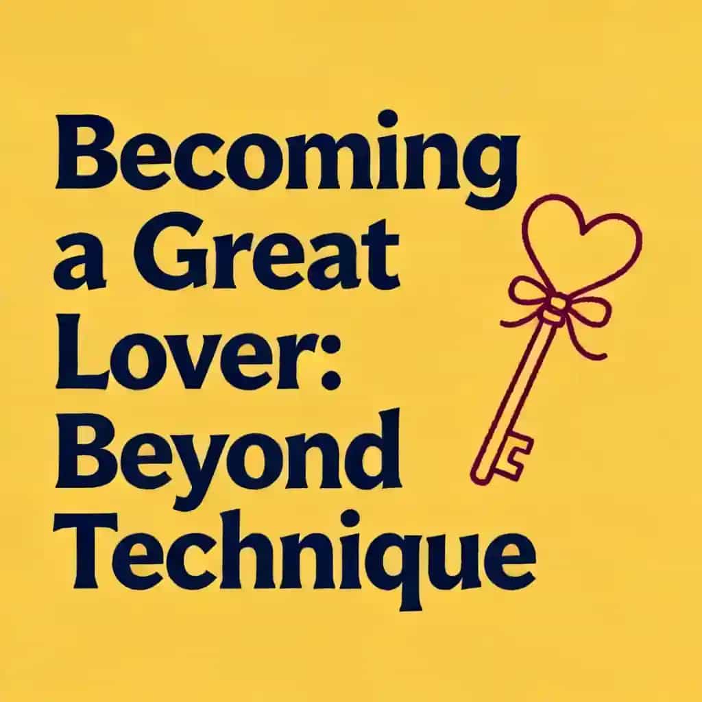Becoming a Great Lover: Beyond Technique book cover