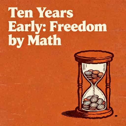 Retiring a Decade Early: The Math of Freedom 书籍封面