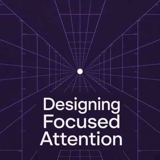 Copertina del libro The Architecture of Focus: Designing for Attention