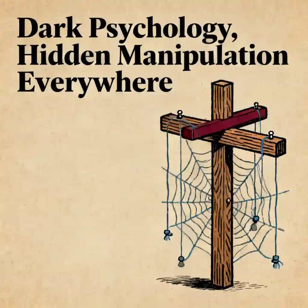 Обложка книги Dark Psychology: Hidden Manipulation Everywhere