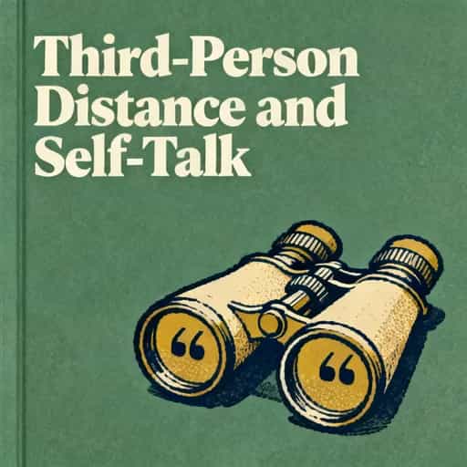 Buchcover von The Third-Person Effect: Distance and Self-Talk