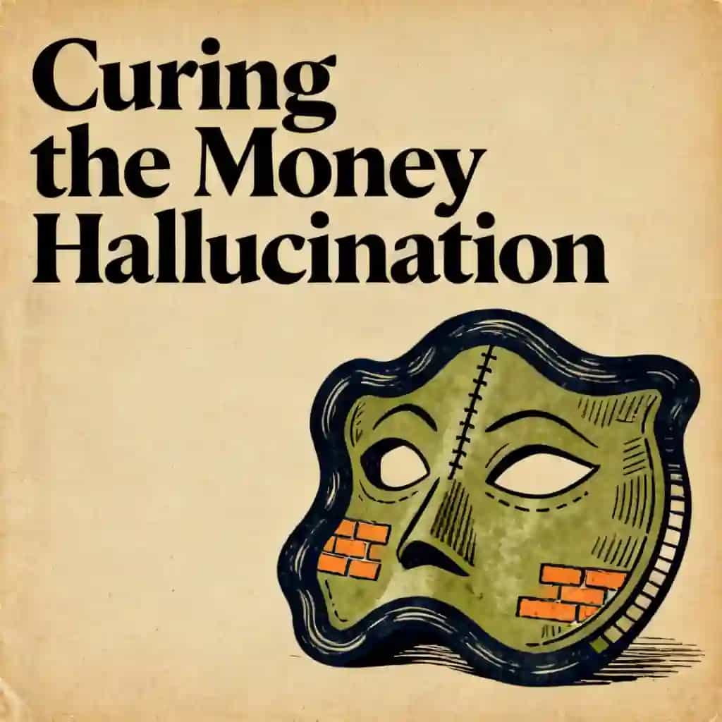 Buchcover von Why Money is a Hallucination and How to Fix It