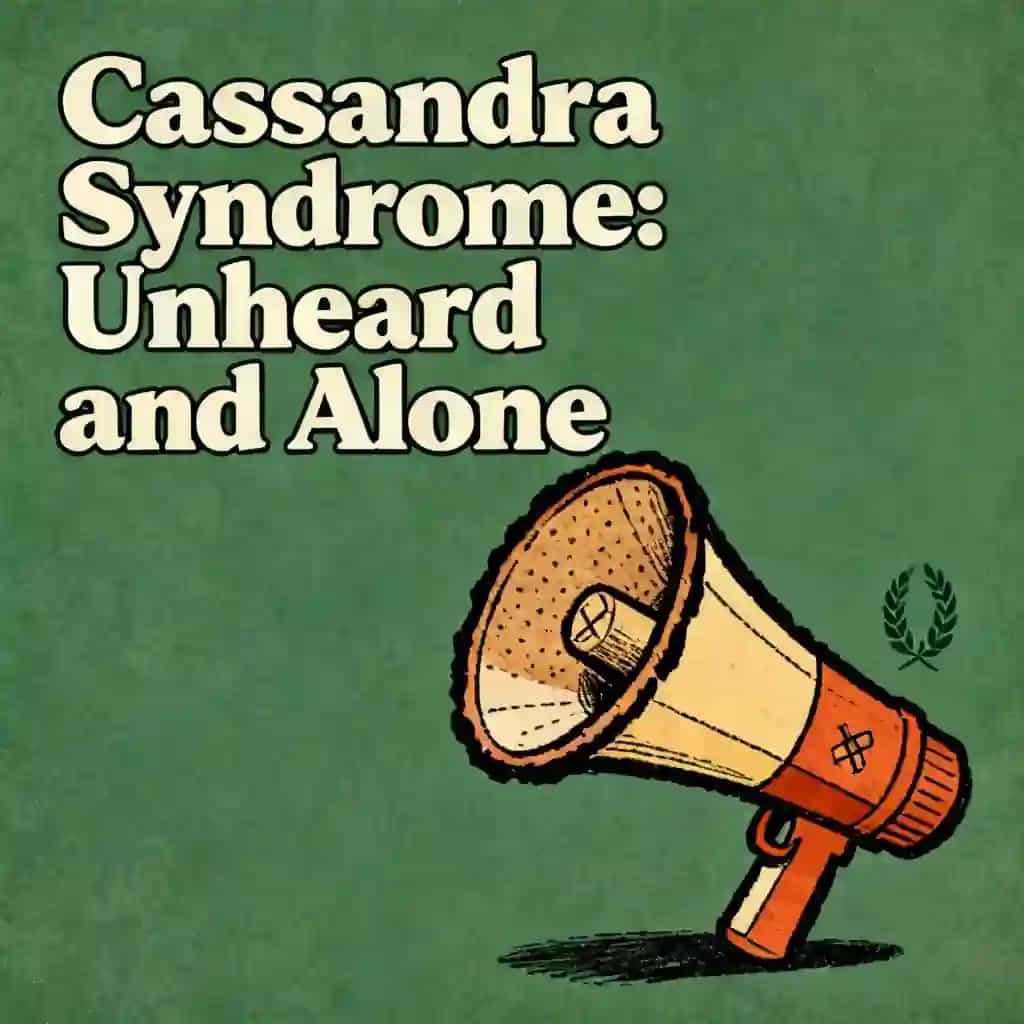 Cassandra Syndrome and the Pain of Feeling Alone book cover