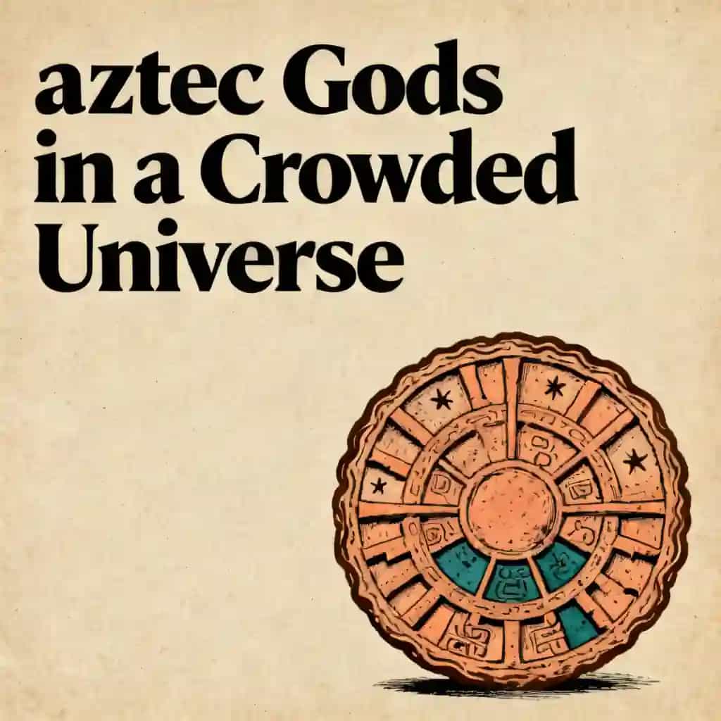 Couverture du livre Aztec Gods: Life in a Crowded Universe