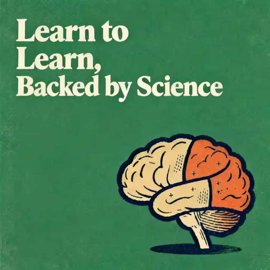 Capa do livro Learn How to Learn: Science-Backed Strategies