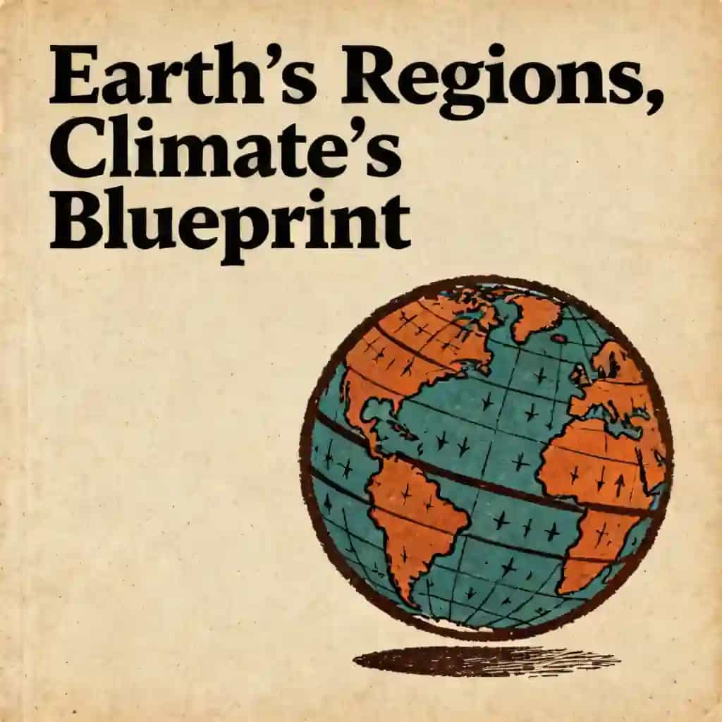 Capa do livro Earth's Natural Regions: Climate's Master Blueprint