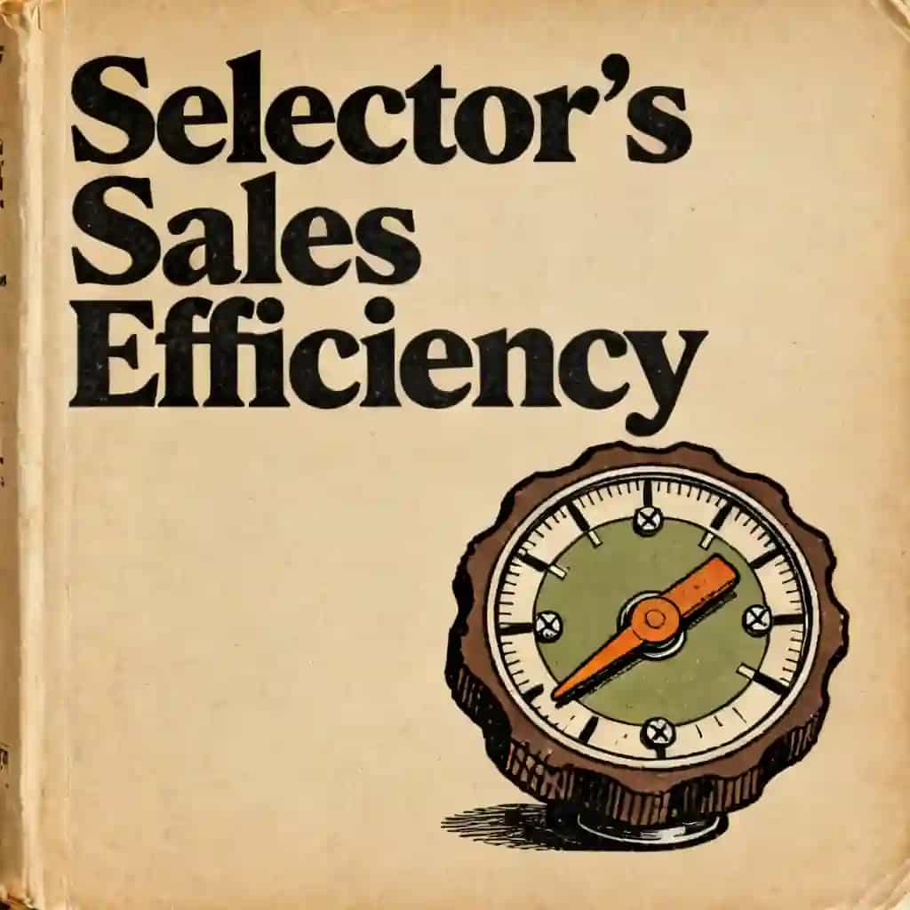 Copertina del libro Sales Efficiency: The Selector Mindset
