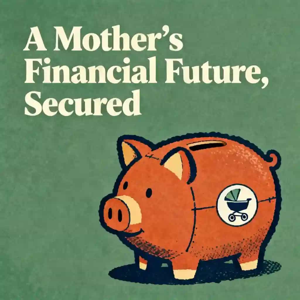 Buchcover von Securing Your Financial Future as a Mother