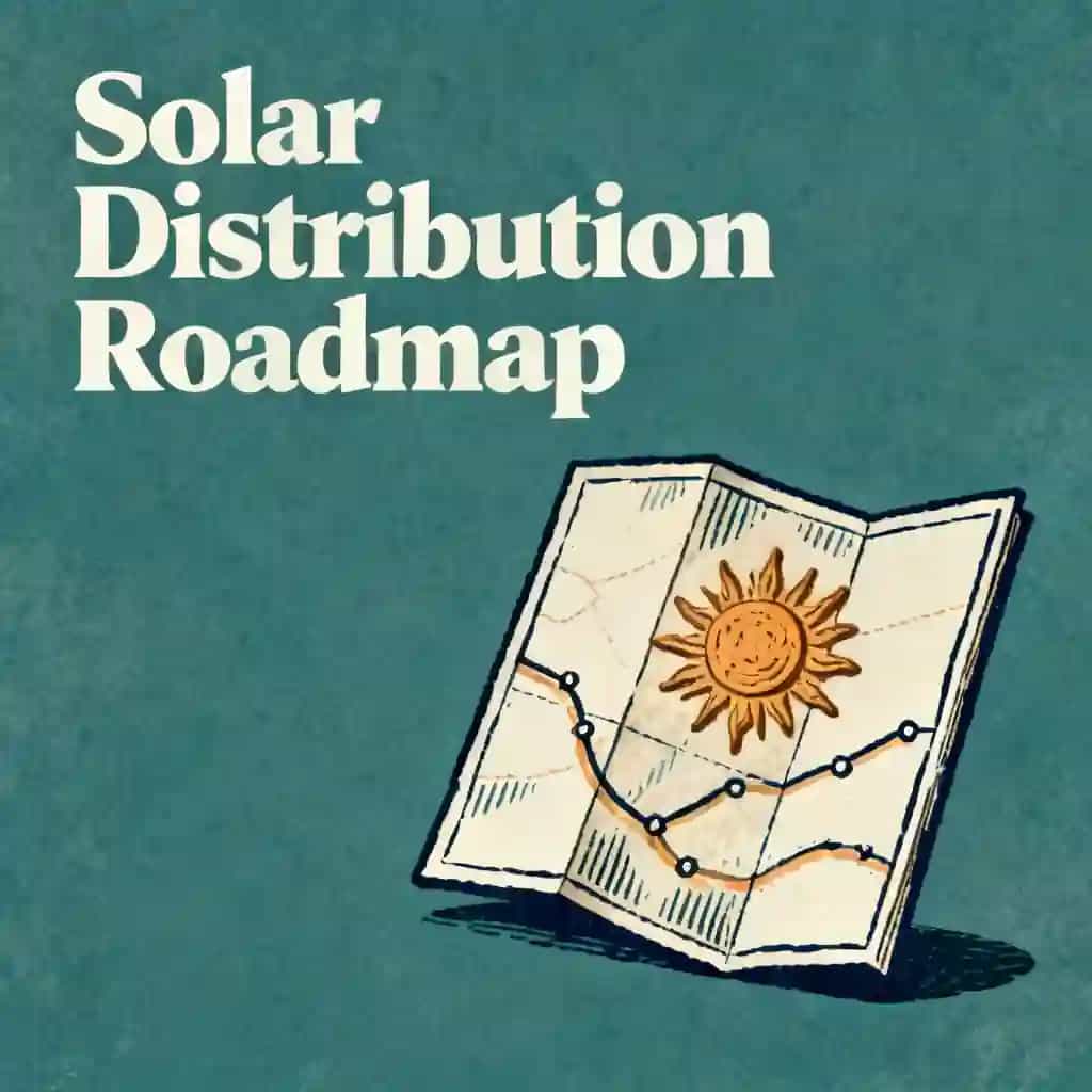 The Solar Distribution Roadmap book cover