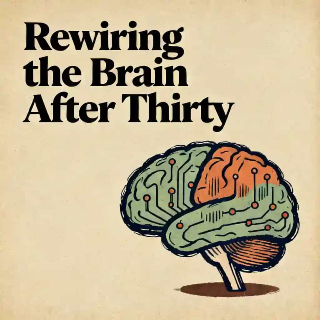 Copertina del libro Rewiring Your Brain After 30