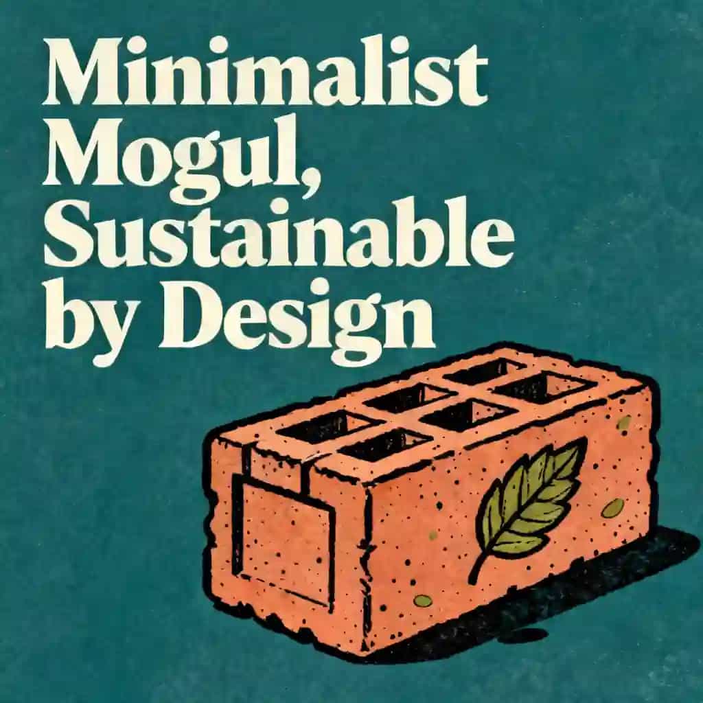 The Minimalist Mogul: Building for Sustainability book cover