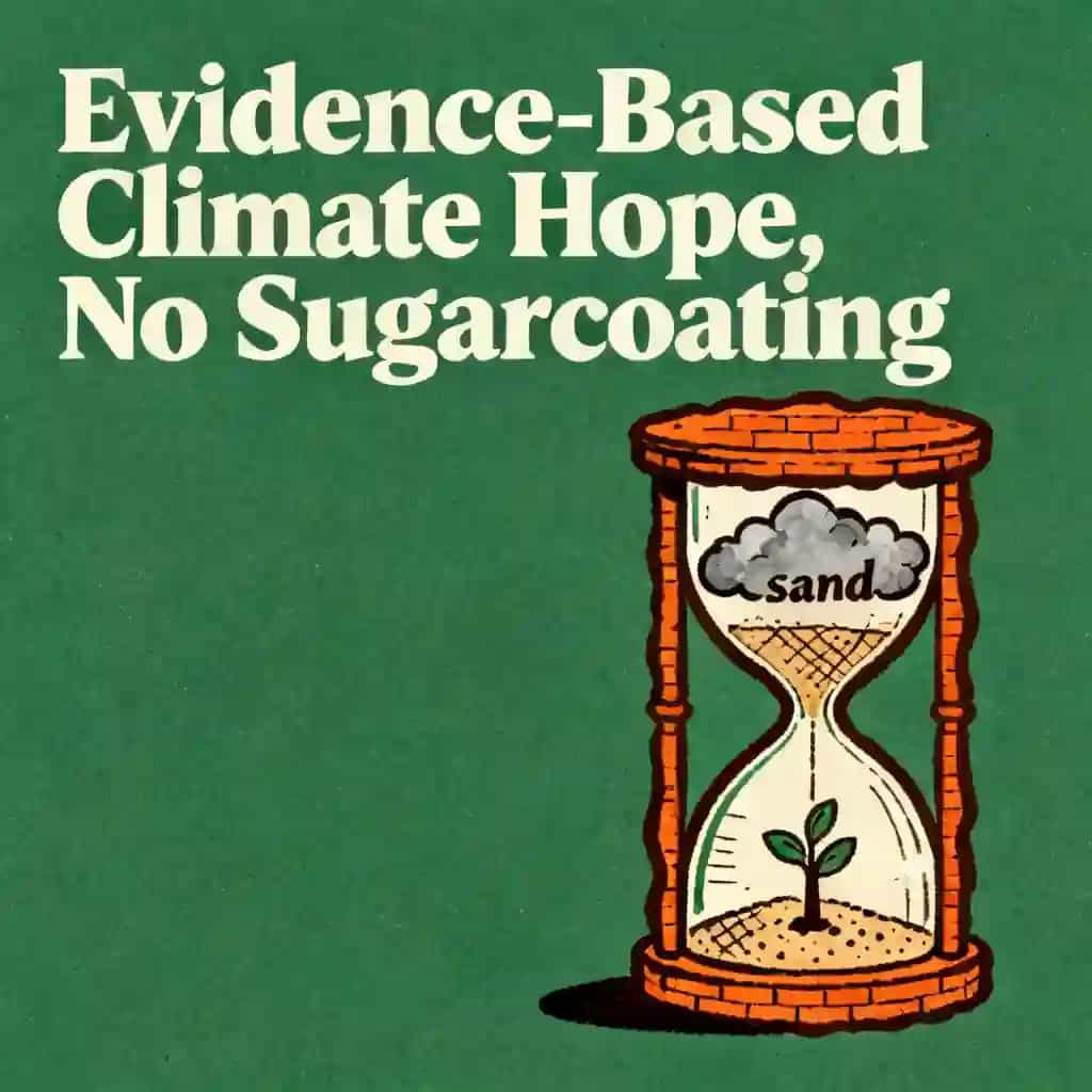 Couverture du livre Climate Scientists' Authentic Hope Without Toxic Positivity