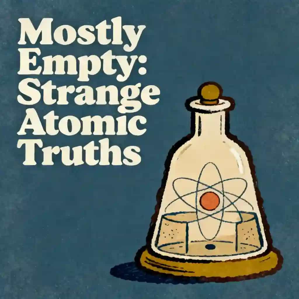 Buchcover von Atoms are mostly empty space and other weird science
