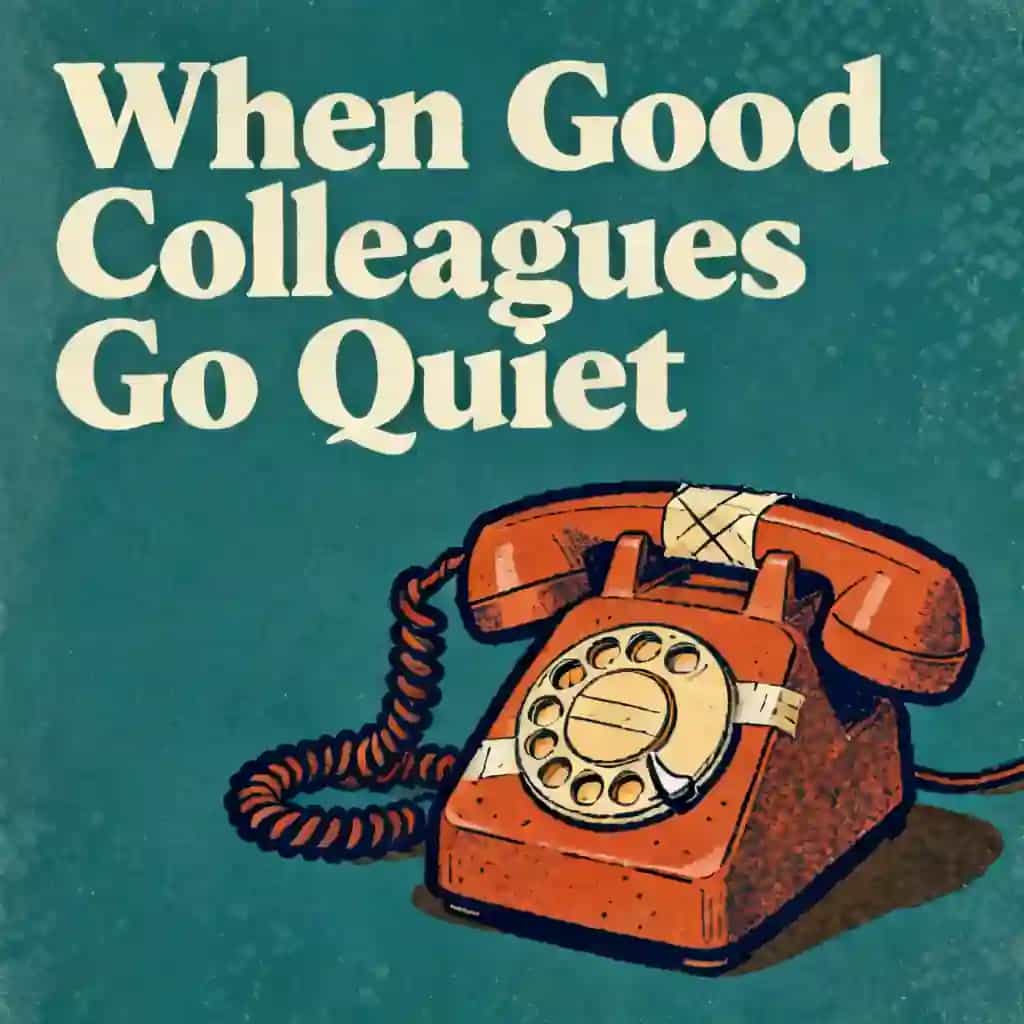 When Good People Go Silent at Work book cover