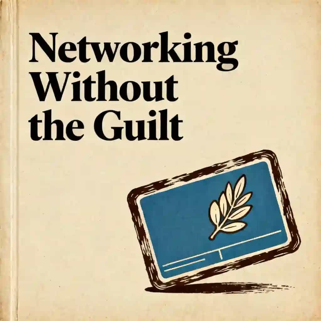 Networking Without the Guilt 책 표지
