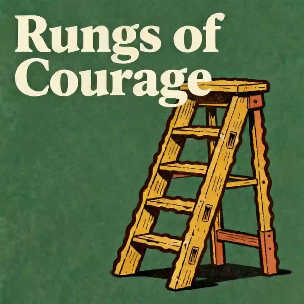 The Ladder of Courage の書籍表紙