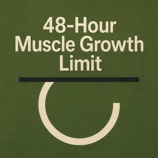 Muscle Growth and the 48-Hour Ceiling book cover