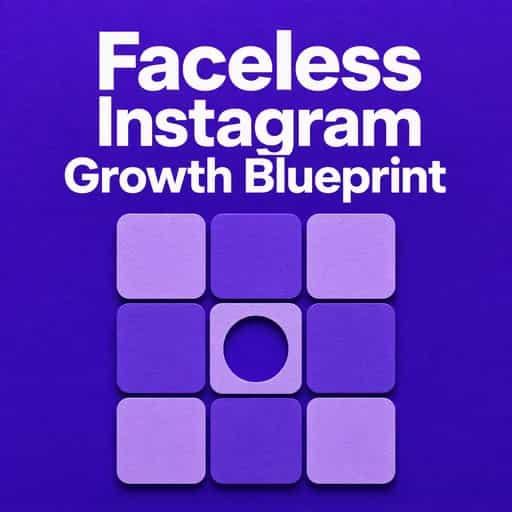 Copertina del libro The Faceless Instagram Blueprint