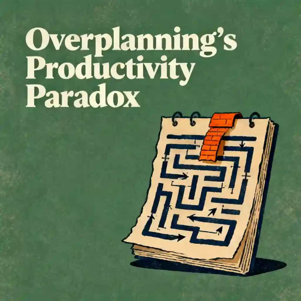 Portada del libro The Productivity Paradox: The Cost of Over-Planning