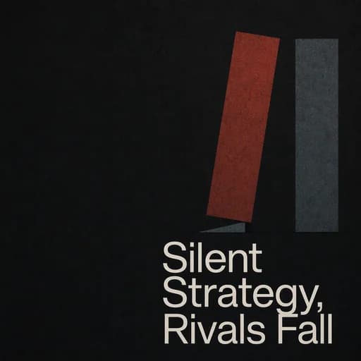 The Silent Strategist: Turning Rivalry into Ruin with Wu Wei