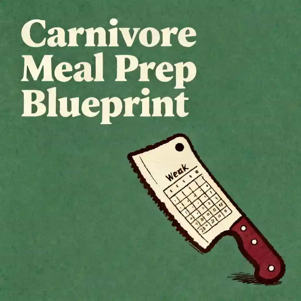 The Carnivore Meal Prep Playbook 书籍封面
