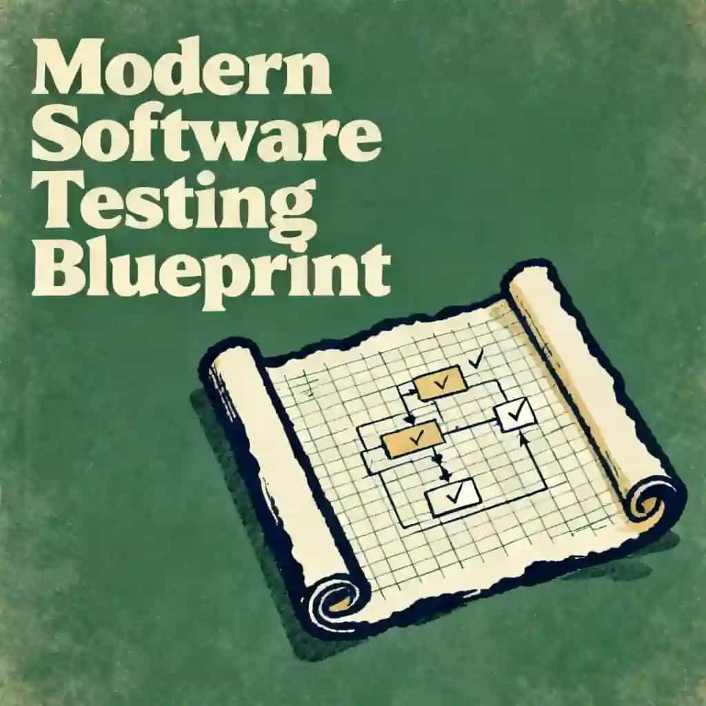Copertina del libro Mastering the Blueprint of Modern Software Testing