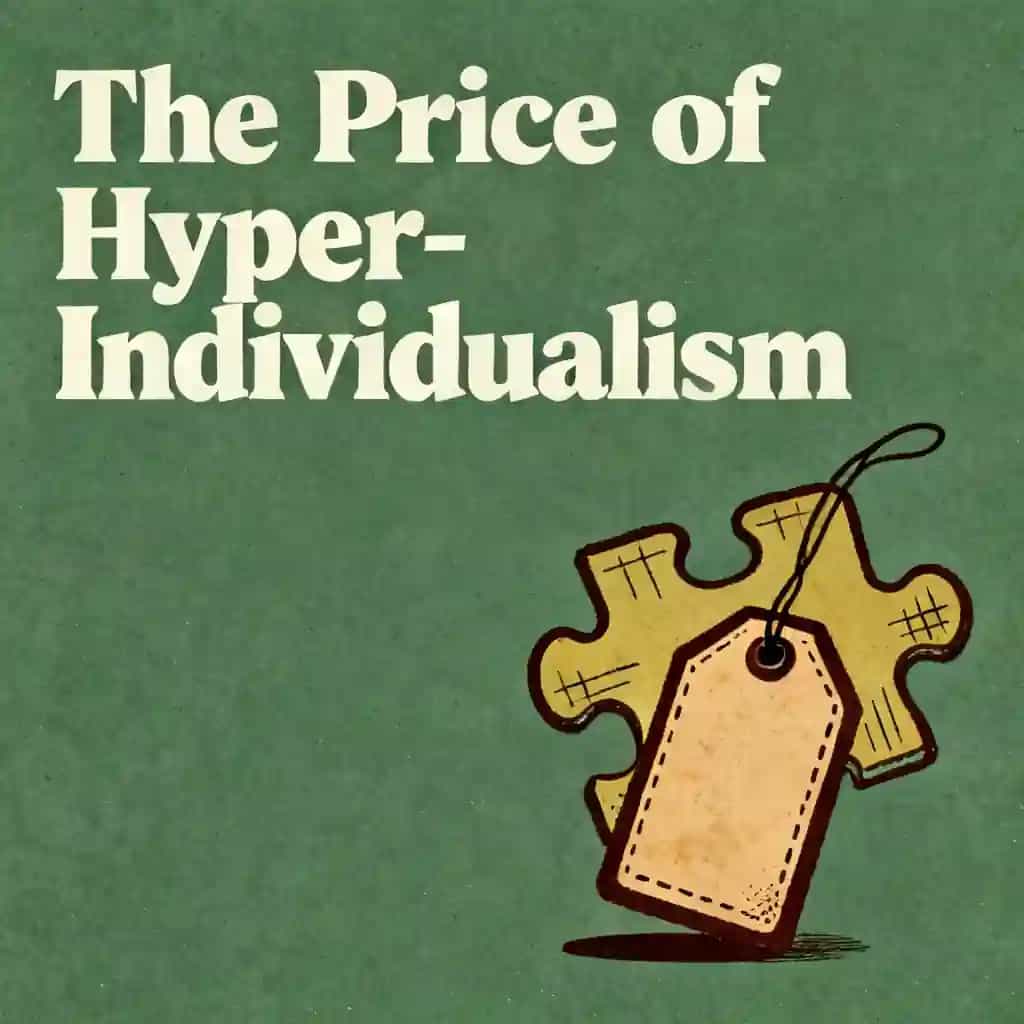 Copertina del libro The High Cost of Hyper-Individualism