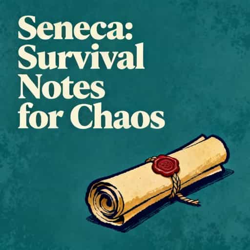 Capa do livro Seneca’s Letters: Survival Notes for a Chaotic Life