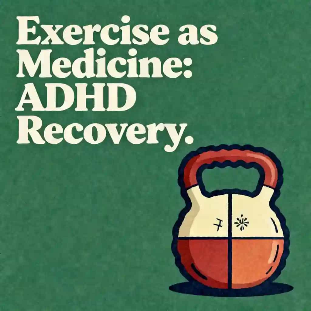 Couverture du livre Exercise as Medicine for ADHD and Recovery