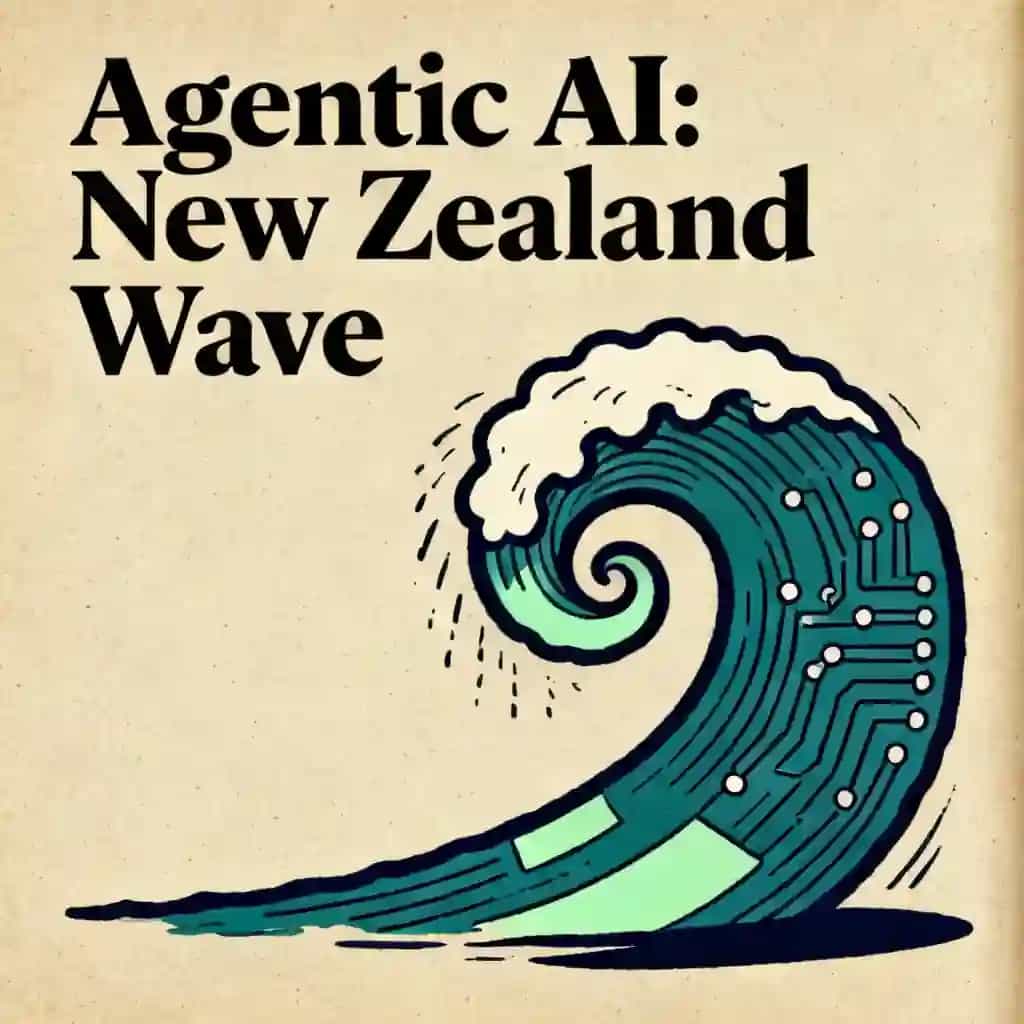Обложка книги Agentic AI: The New Zealand Wave