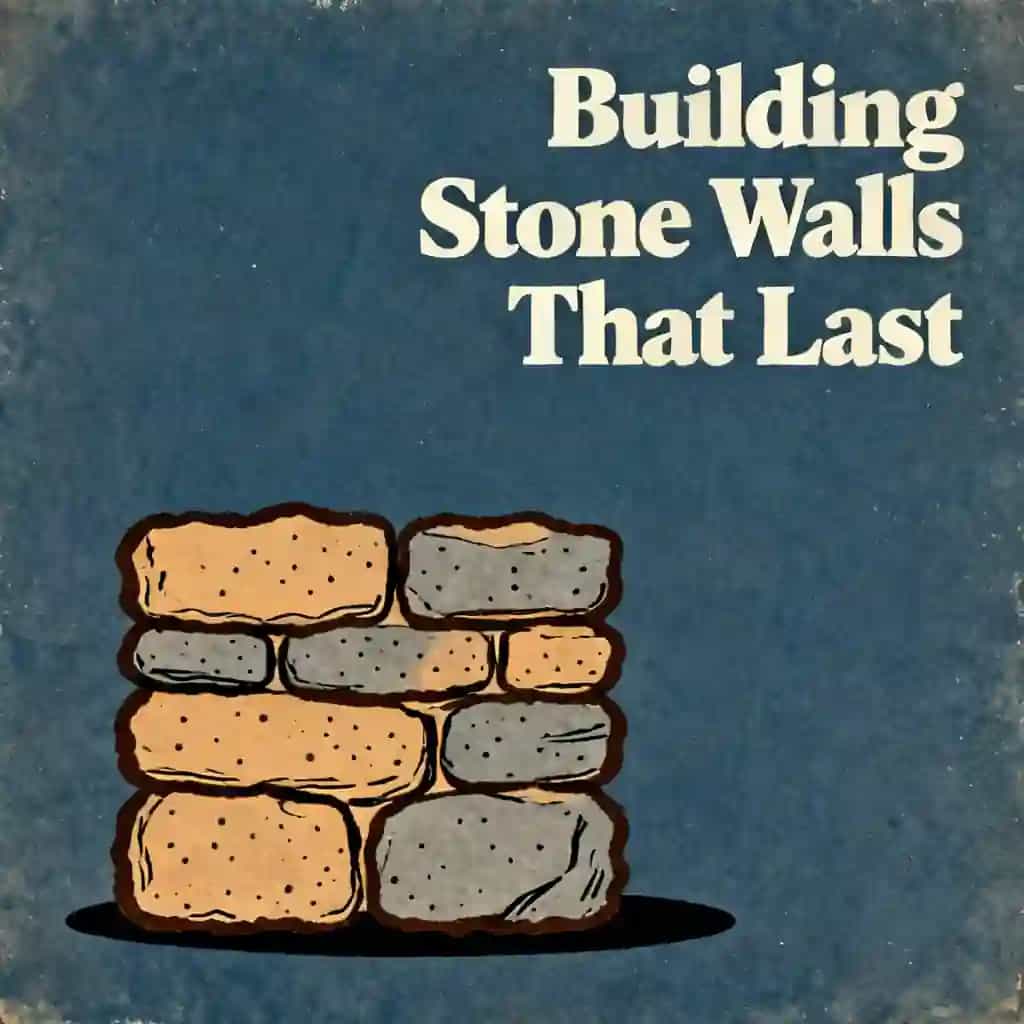 How to stack stone walls that actually last book cover