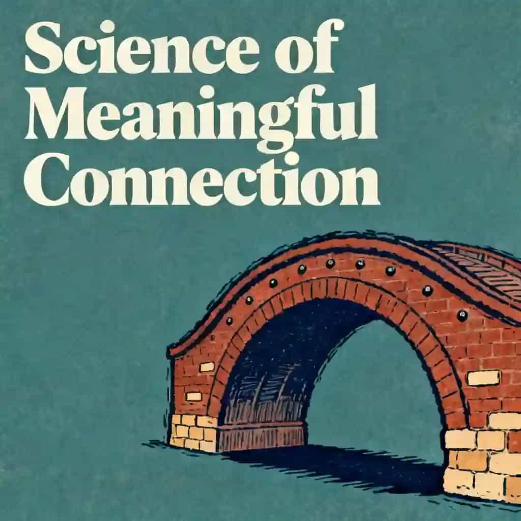 Copertina del libro The Science of Meaningful Connection