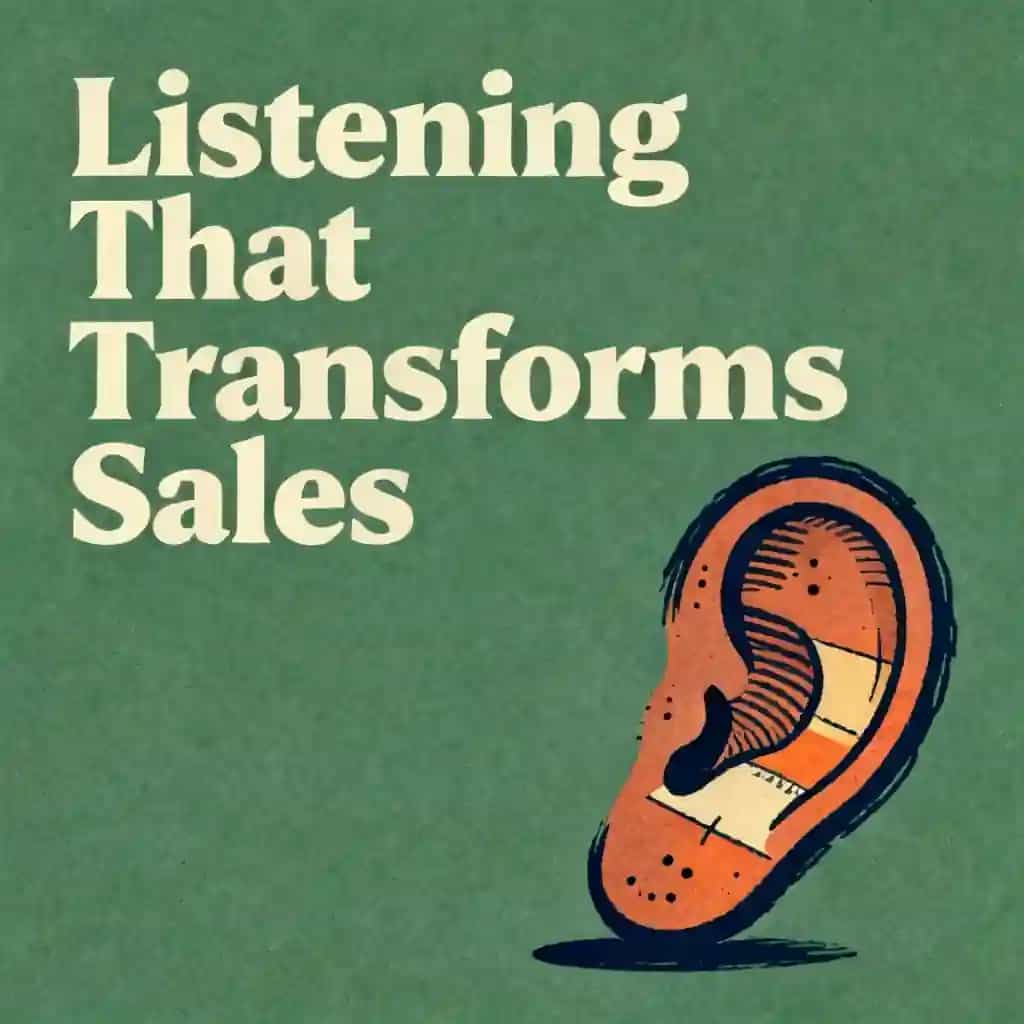 Master Active Listening to Transform Sales Conversations book cover