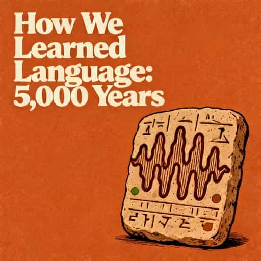 Copertina del libro How We Learned: 5,000 Years of Language