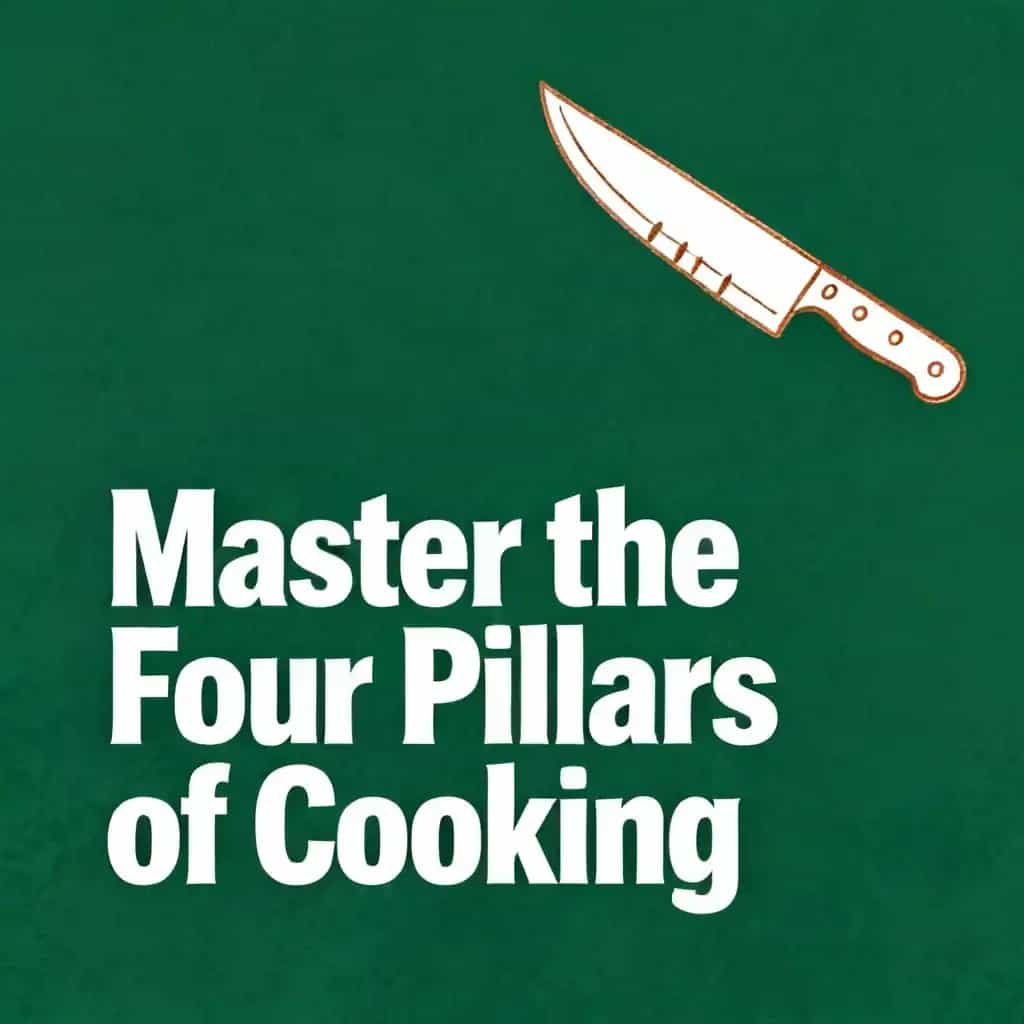 Couverture du livre Master the Four Pillars of Great Cooking