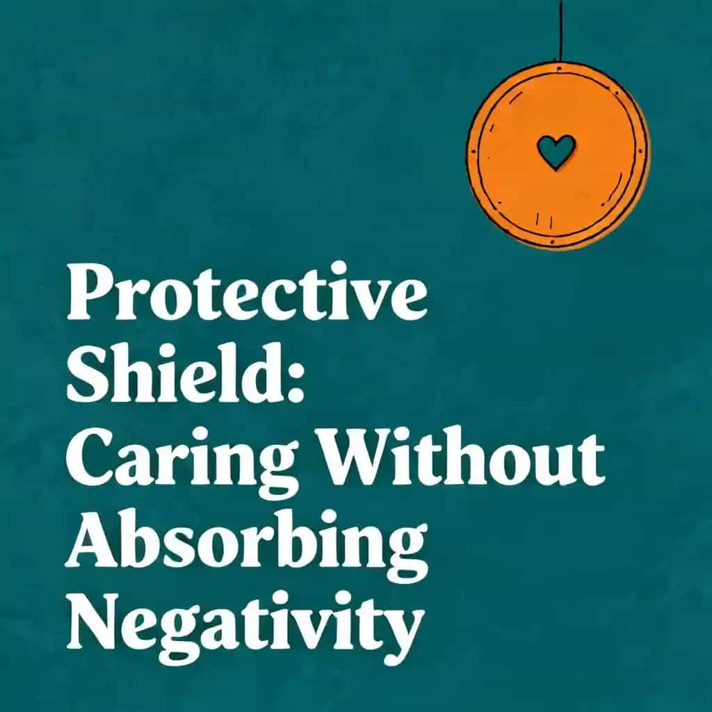 Copertina del libro Protective Shield: Caring Without Absorbing Negativity