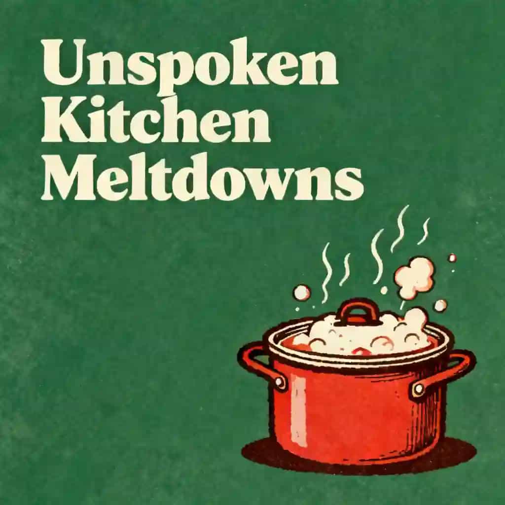 Kitchen Meltdowns: What Nobody Talks About の書籍表紙