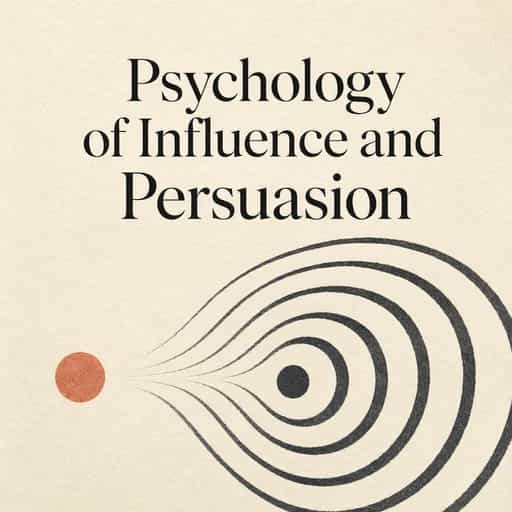 The Psychology of Influence and Persuasion 书籍封面