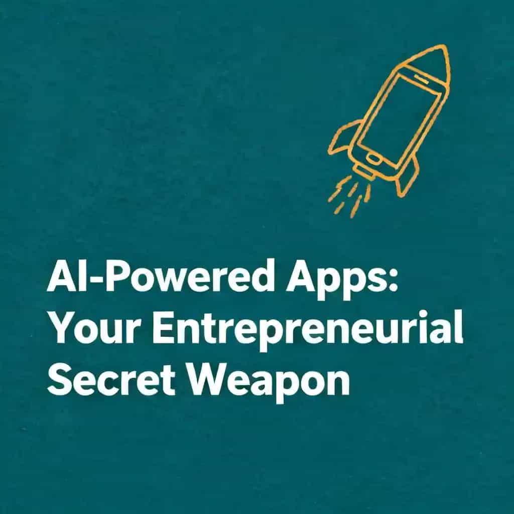 Buchcover von AI-Powered Apps: Your Entrepreneurial Secret Weapon