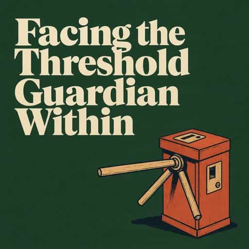 The Threshold Guardian: Facing Inner Resistance の書籍表紙